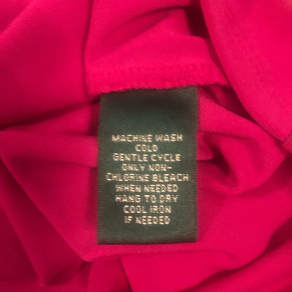Lauren Ralph Lauren Women’s Pink Fitted Dress Size 12 - Picture 6 of 11